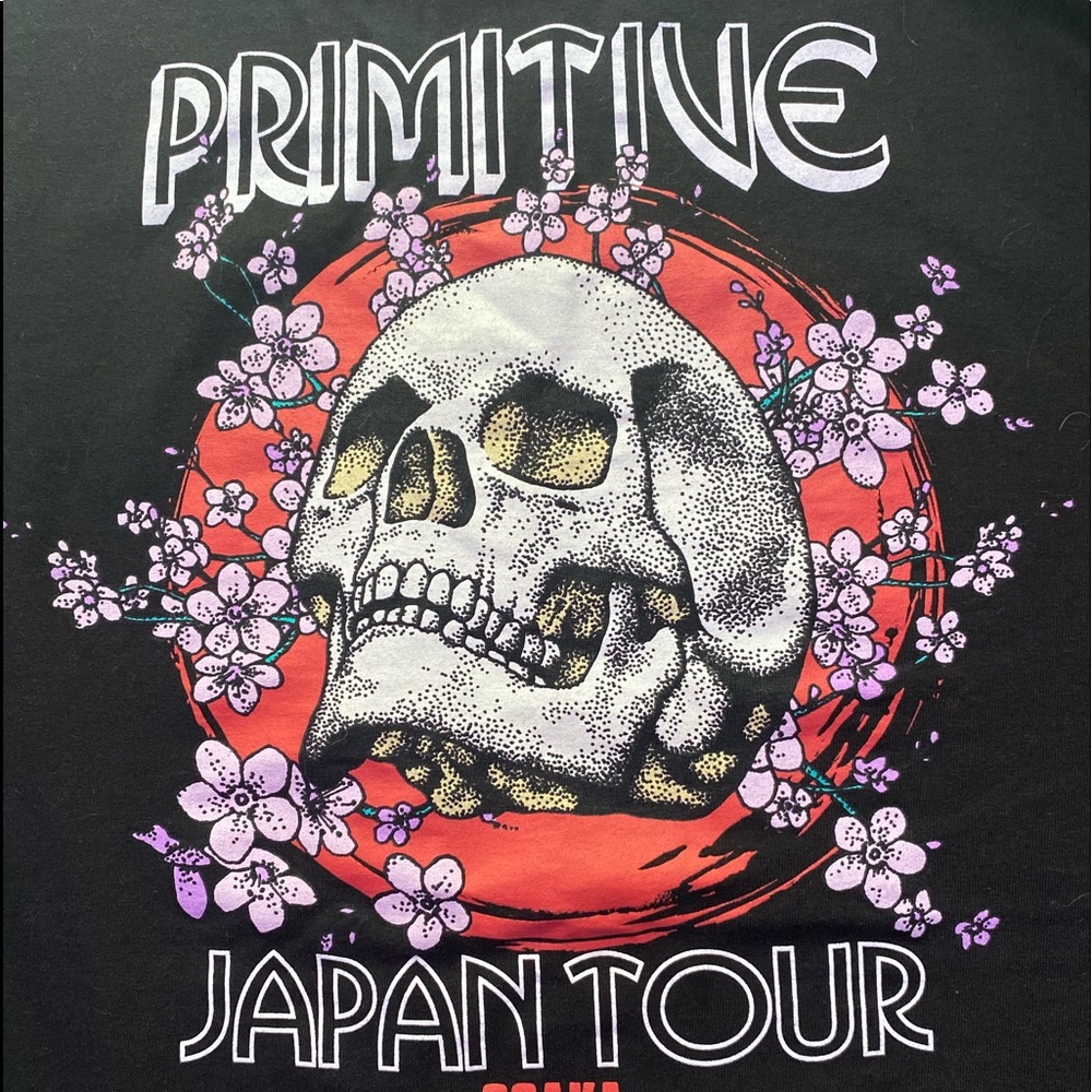 Primitive Japan Tour Shirt (Large)